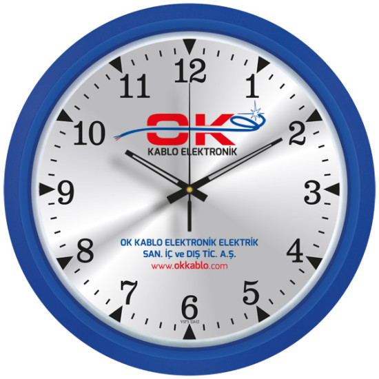 V30-506-LMZ Plastik Duvar Saati